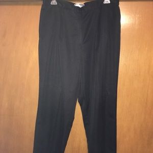 Black slacks size 22W